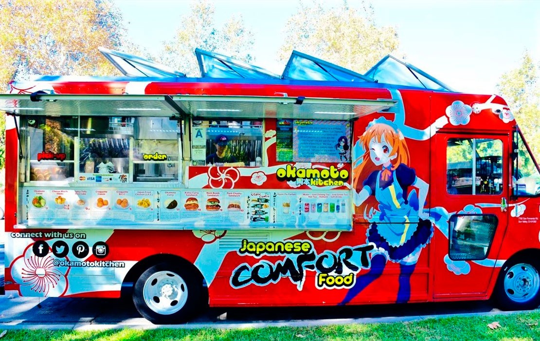 El camión de comida Okamoto Kitchen espera crear su primera serie Webtoon