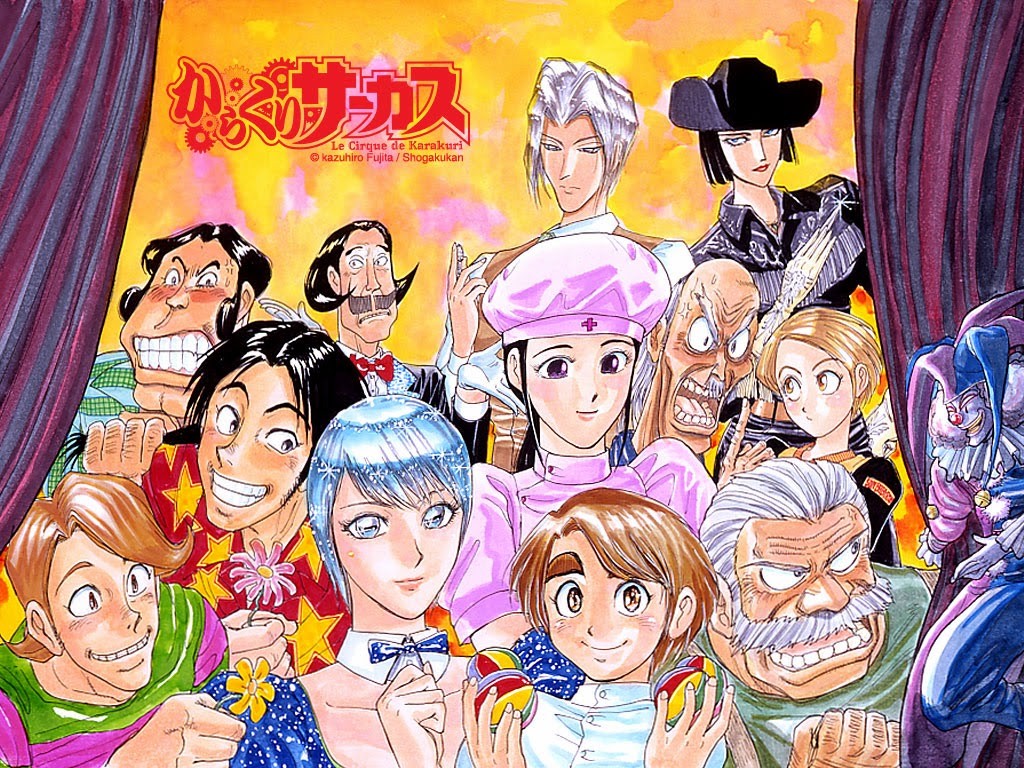 El manga de Karakuri Circus tendrá adaptación al anime