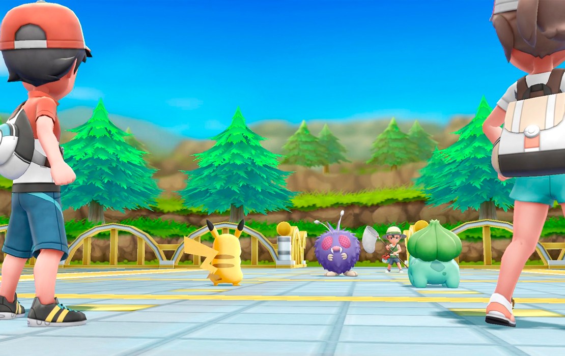 Vídeos de lanzamiento de Pokémon: Let's Go, Pikachu! / Eevee! 