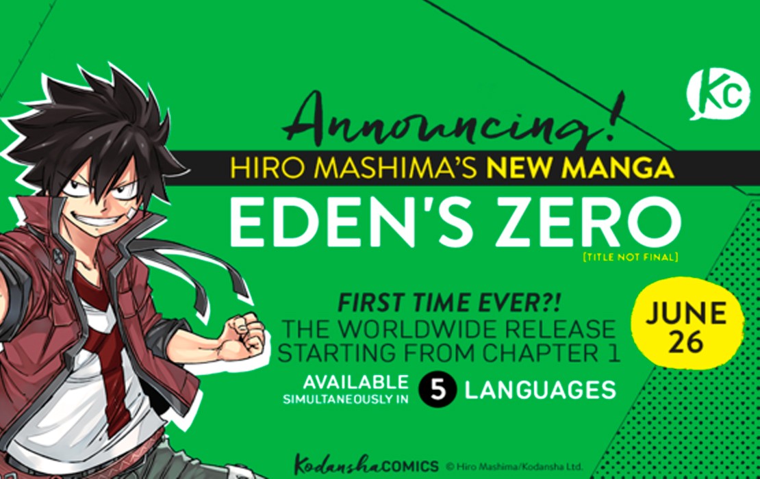 Primera imagen del manga Eden's Zero de Hiro Mashima