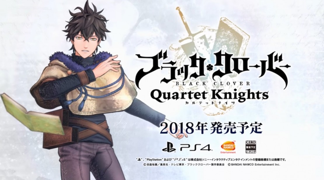 Nuevo tráiler del juego Black Clover: Quartet Knights - Coanime.net