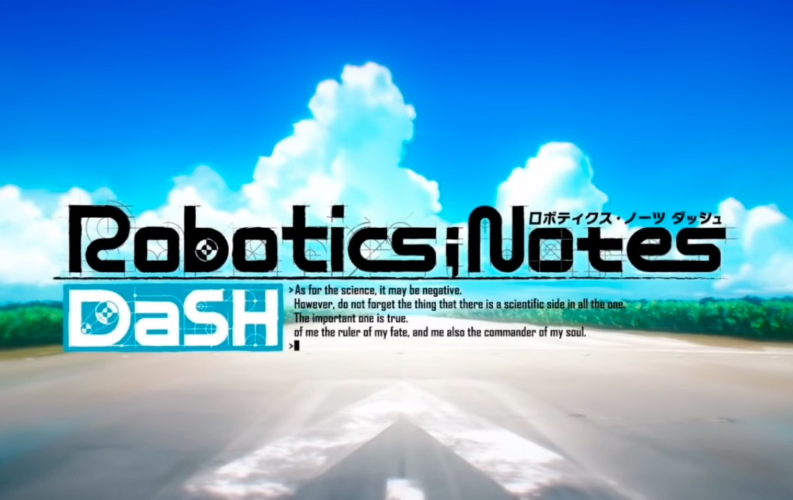 Opening completo de Robotics;Notes DaSH para PS4 y Switch 