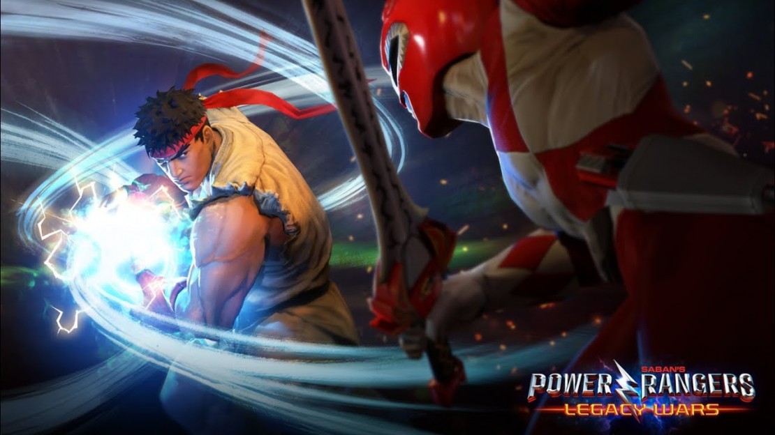 Street Fighter ingresa al ring de Power Rangers: Legacy Wars